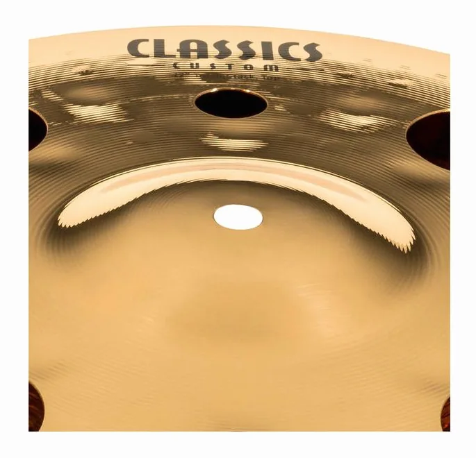 Meinl 12" Classic Custom Trash Stack, su sfondo neutro, photo 2