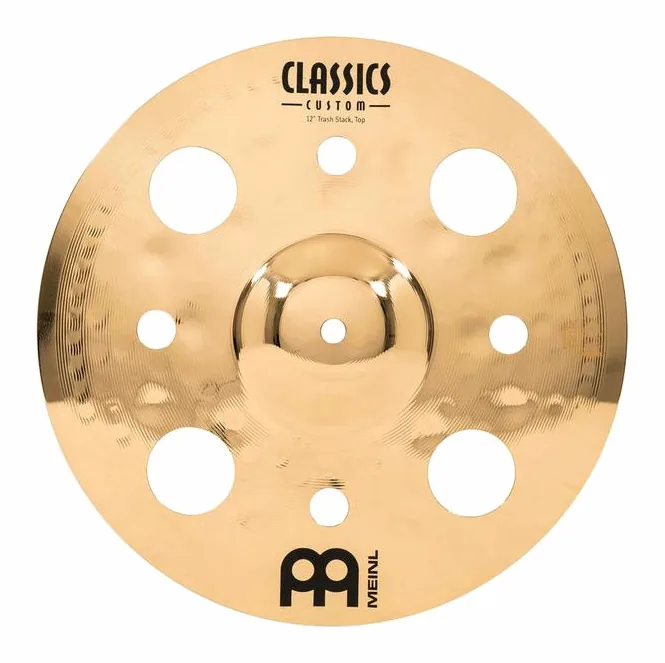 Meinl 12" Classic Custom Trash Stack, vista di lato, photo 3