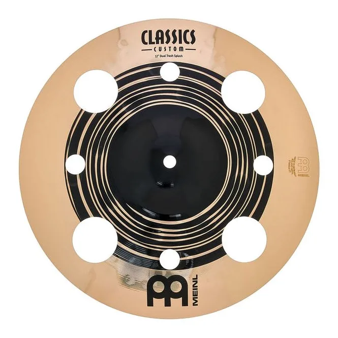 Meinl 12" Classics C. Dual Trash Sp., vista frontale, photo 2