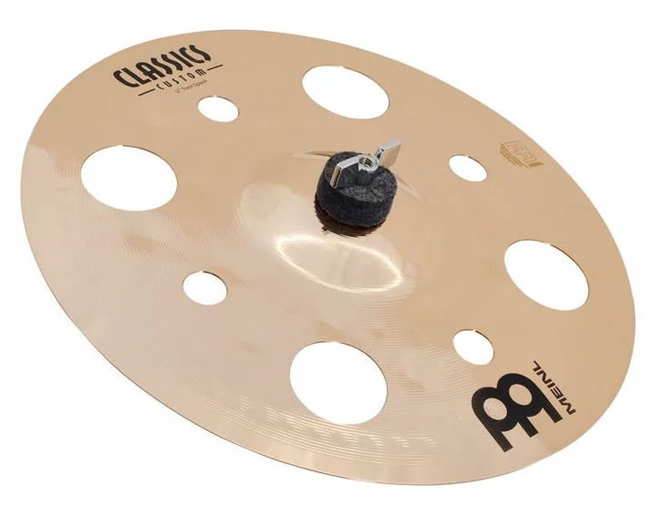Meinl 12" Classics Custom Trash, dettaglio frontale
