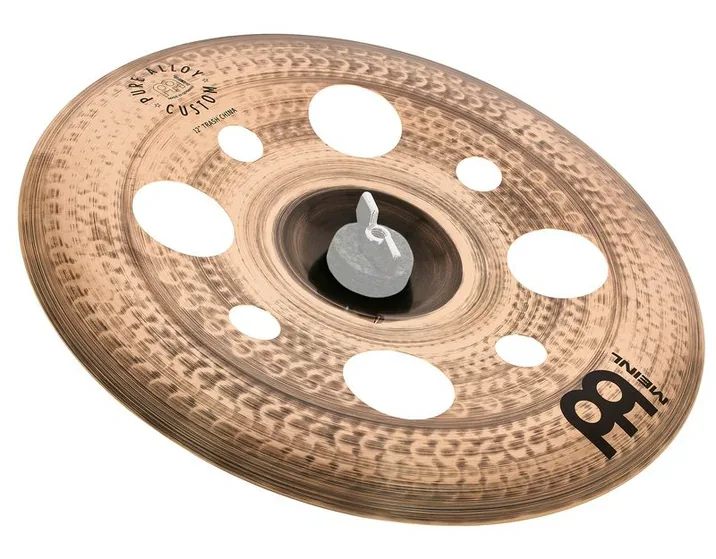 Meinl 12" Pure Alloy Cust. Trash Ch., vista frontale