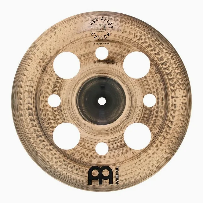 Meinl 12" Pure Alloy Cust. Trash Ch., vista dall'alto, photo 2