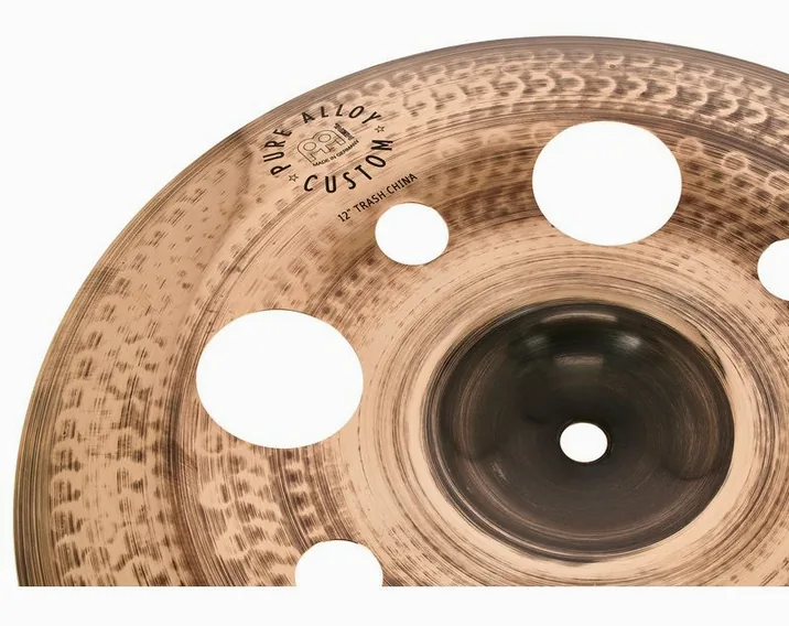 Meinl 12" Pure Alloy Cust. Trash Ch., su sfondo neutro, photo 4