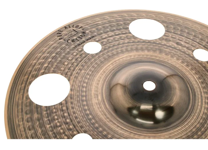 Meinl 12" Pure Alloy Cust. Trash Sp., vista di lato, photo 4