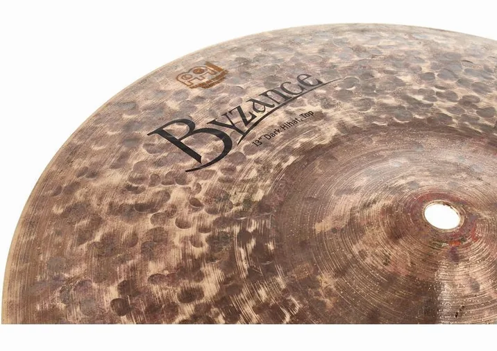 Meinl 13" Byzance Dark Hi-Hat, vista di tre quarti, photo 4