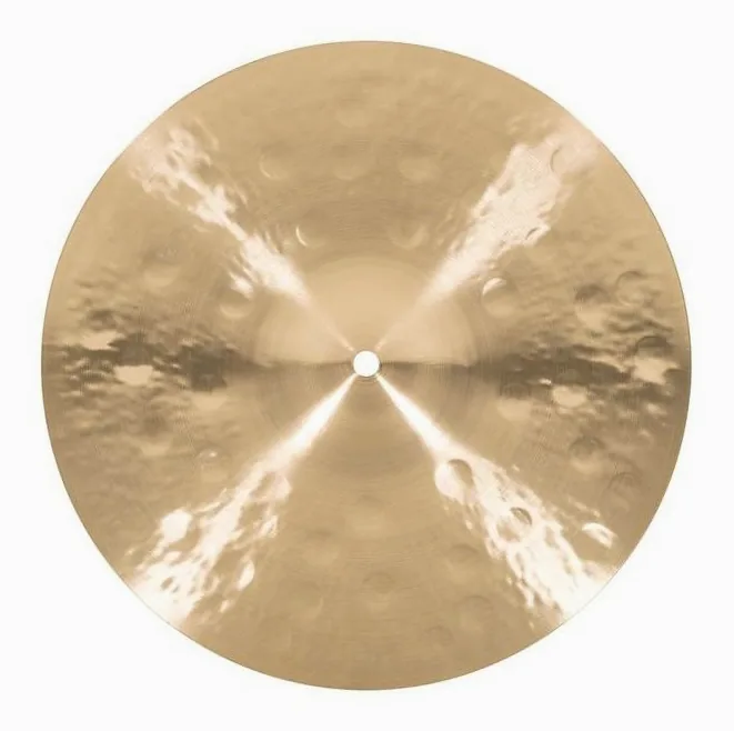 Meinl 13" Byzance Jazz Thin Hi-Hat, vista frontale, photo 3