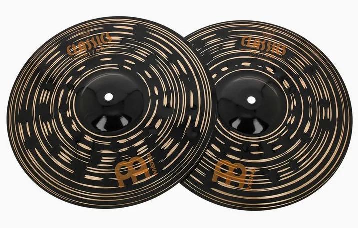 Meinl 13" Classics Custom Dark HH, vista dall'alto, photo 2