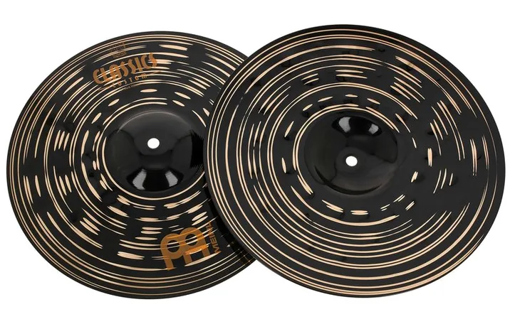 Meinl 13" Classics Custom Dark HH, vista dall'alto, photo 3