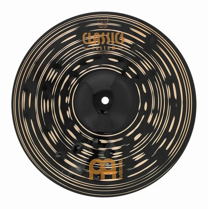 Meinl 13" Classics Custom Dark HH, vista frontale, photo 4