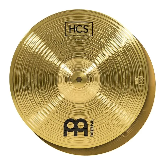 Meinl 13" HCS Hi-Hat, dettaglio frontale