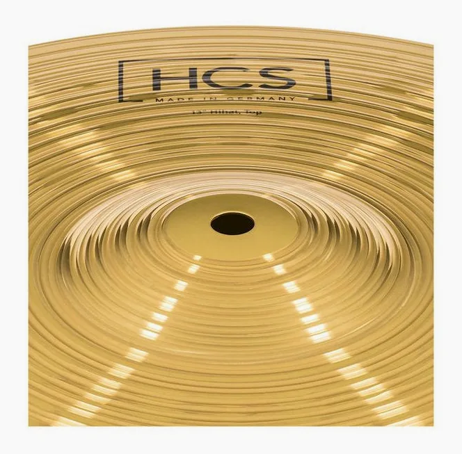 Meinl 13" HCS Hi-Hat, dettaglio ravvicinato, photo 3