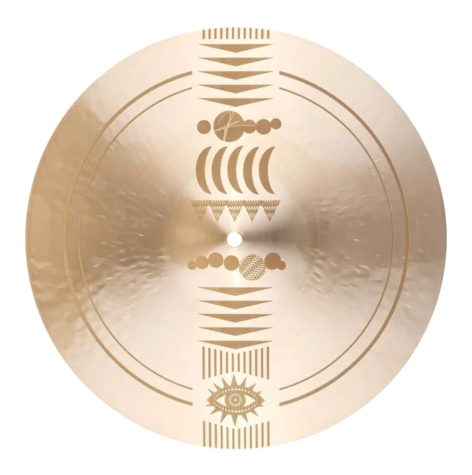 Meinl 14" Anika Nilles Lunar Hi-Hat, vista dall'alto, photo 2
