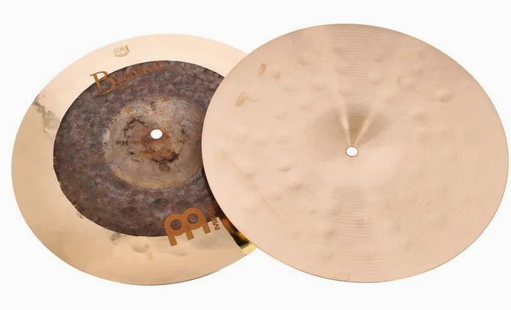 Meinl 14" Byzance Dual Hi-Hat, vista di lato, photo 3
