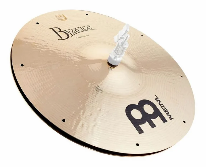 Meinl 14" Byzance Fast Hi-Hat, vista frontale