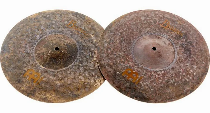 Meinl 14" Byzance Hi-Hat Extra Dry, vista frontale