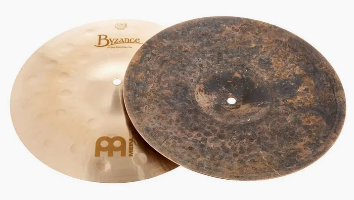 Meinl 14" Byzance Jazz Hi-Hat Thin, vista dall'alto, photo 3