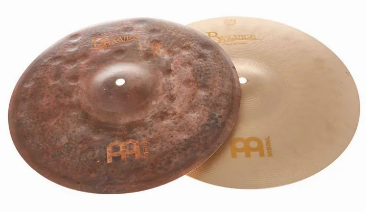 Meinl 14" Byzance Sand Hi-Hat, dettaglio ravvicinato, photo 2