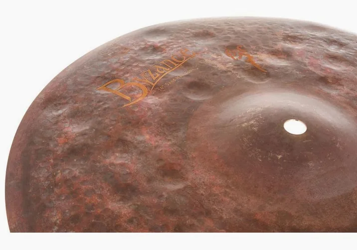 Meinl 14" Byzance Sand Hi-Hat, vista dall'alto, photo 4