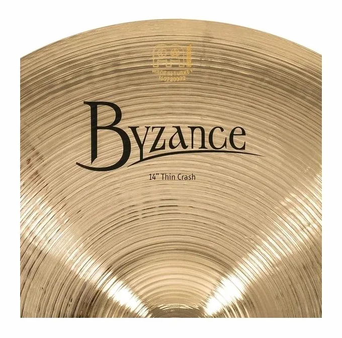 Meinl 14" Byzance Thin Crash Brill., dettaglio ravvicinato, photo 4