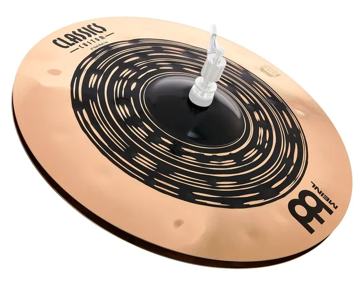 Meinl 14" Classics Cust. Dual Hi-Hat, vista frontale