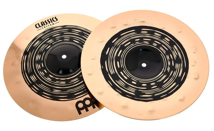 Meinl 14" Classics Cust. Dual Hi-Hat, vista di lato, photo 3