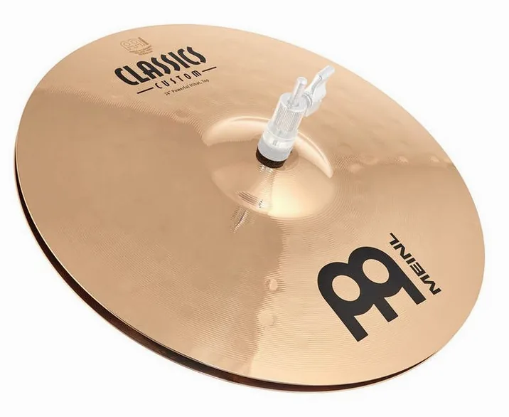 Meinl 14" Classics Custom Hi-Hat Po., su sfondo neutro