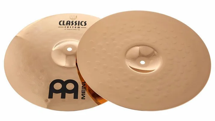 Meinl 14" Classics Custom Hi-Hat Po., vista dall'alto, photo 3