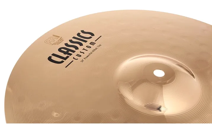 Meinl 14" Classics Custom Hi-Hat Po., vista frontale, photo 4