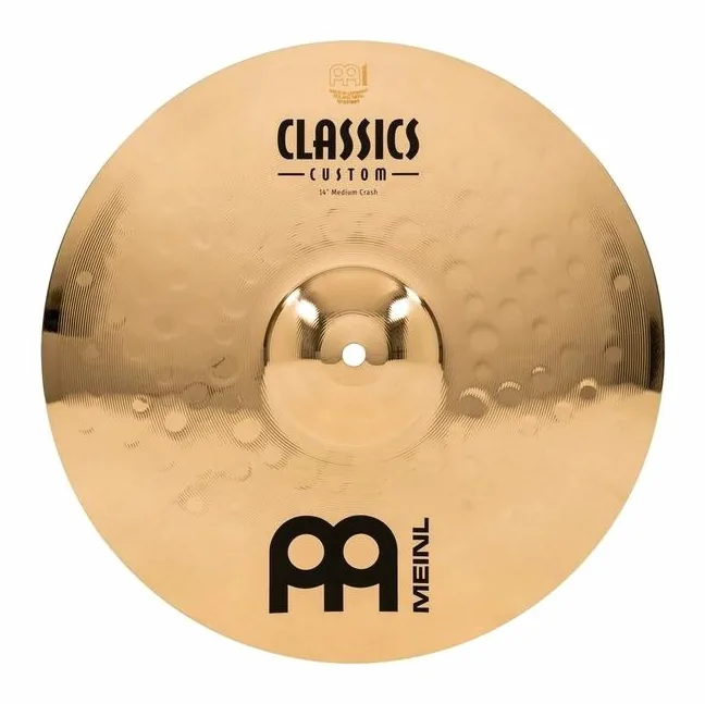 Meinl 14" Classics Custom Med. Crash, vista dall'alto, photo 2