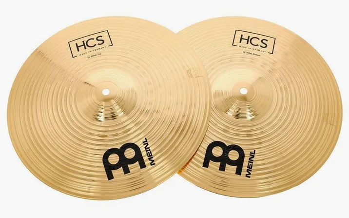 Meinl 14" HCS Hi-Hat, vista dall'alto, photo 3