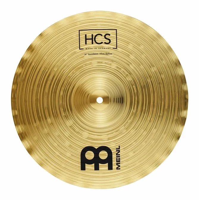 Meinl 14" HCS Soundwave Hi-Hat, vista di tre quarti, photo 2