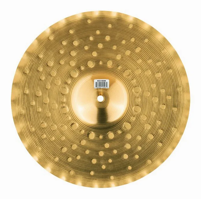 Meinl 14" HCS Soundwave Hi-Hat, dettaglio ravvicinato, photo 3