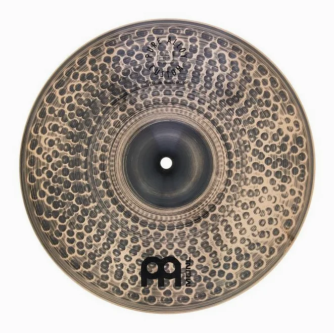 Meinl 14" Pure Alloy Custom Hi-Hat, vista dall'alto, photo 4