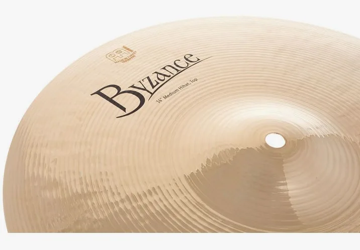Meinl 14"Byzance Medium HiHat Brill., vista dall'alto, photo 4