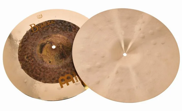 Meinl 15" Byzance Dual Hi-Hat, dettaglio ravvicinato, photo 3