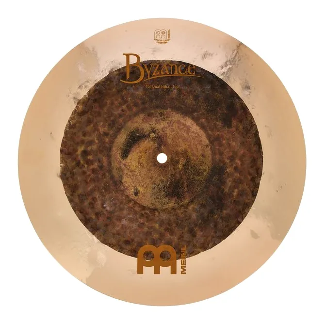 Meinl 15" Byzance Dual Hi-Hat, dettaglio ravvicinato, photo 4