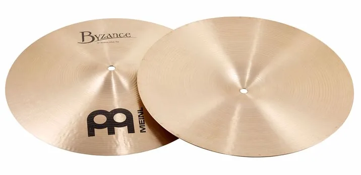 Meinl 15" Byzance Hi-Hat Medium, vista dall'alto, photo 2