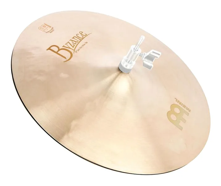 Meinl 15" Byzance Jazz Hi-Hat Thin, dettaglio frontale