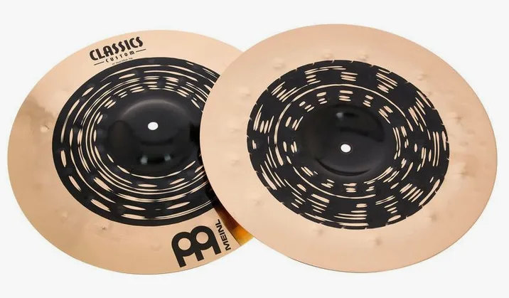 Meinl 15" Classics Cust. Dual Hi-Hat, dettaglio ravvicinato, photo 3