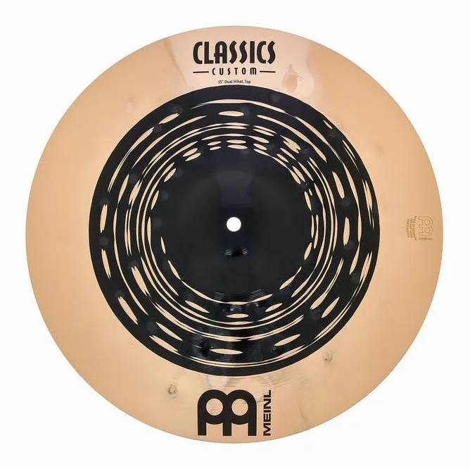 Meinl 15" Classics Cust. Dual Hi-Hat, vista dall'alto, photo 4
