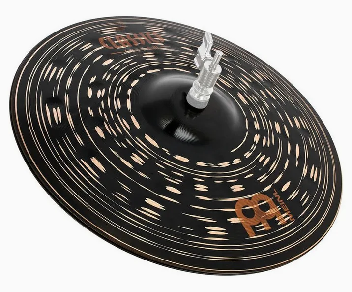 Meinl 15" Classics Custom Dark HH, di fronte su sfondo neutro