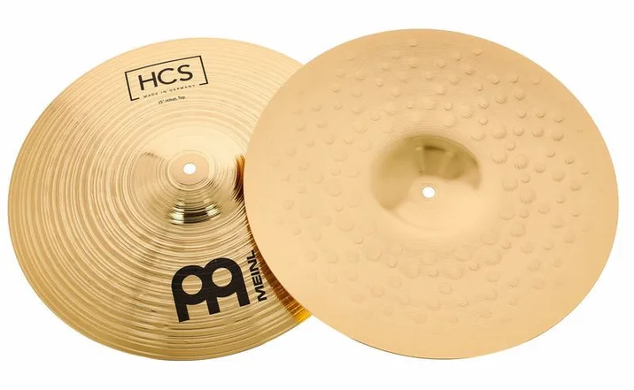 Meinl 15" HCS Hi-Hat, vista di lato, photo 3
