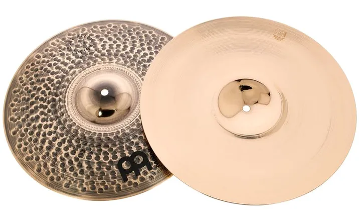Meinl 15" Pure Alloy Custom Hi-Hat, vista dall'alto, photo 2