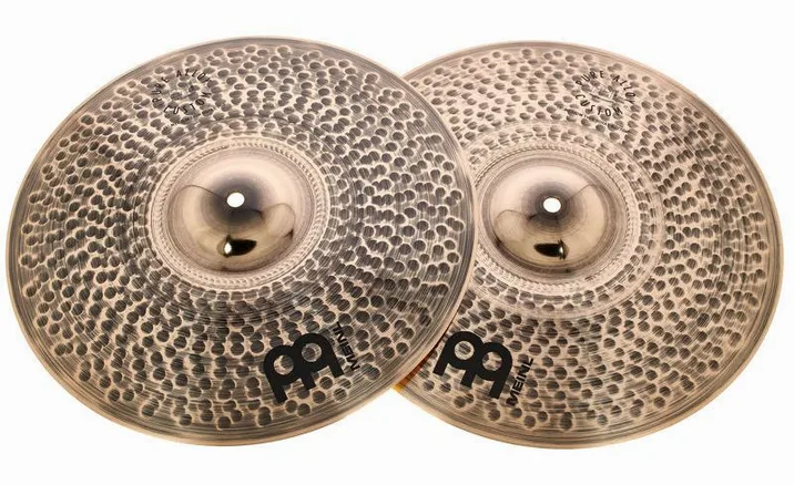 Meinl 15" Pure Alloy Custom Hi-Hat, vista di tre quarti, photo 3