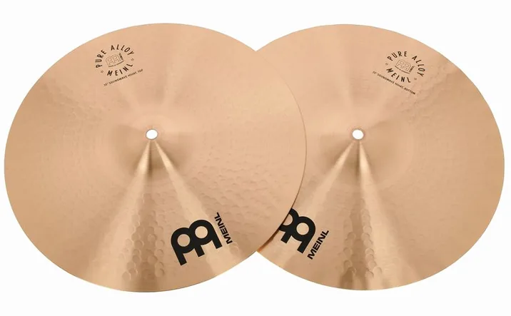 Meinl 15" Pure Alloy Soundwave Hats, vista di lato, photo 2