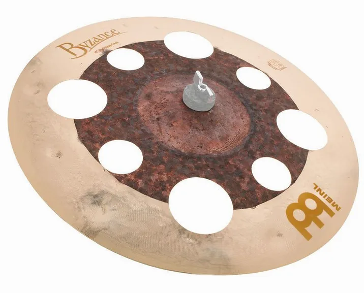 Meinl 16" Byzance Dual Trash Crash, di fronte su sfondo neutro