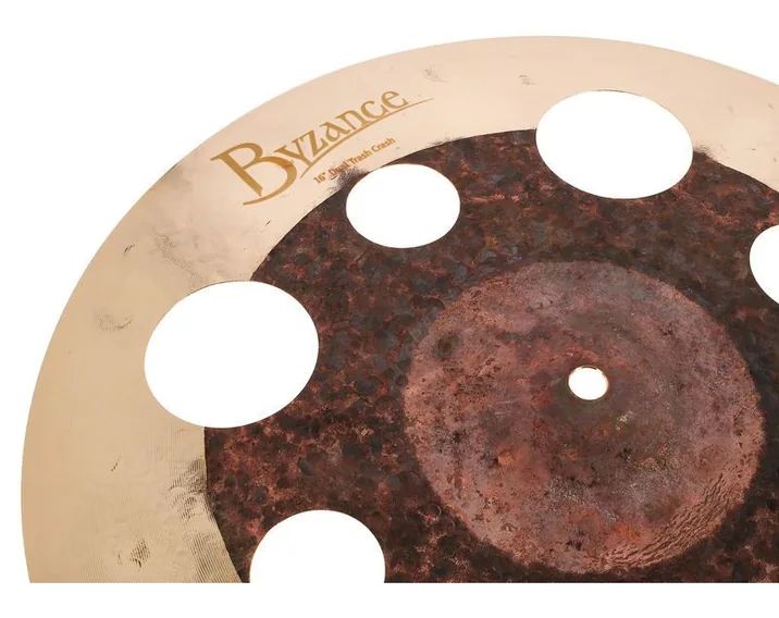 Meinl 16" Byzance Dual Trash Crash, vista dall'alto, photo 3