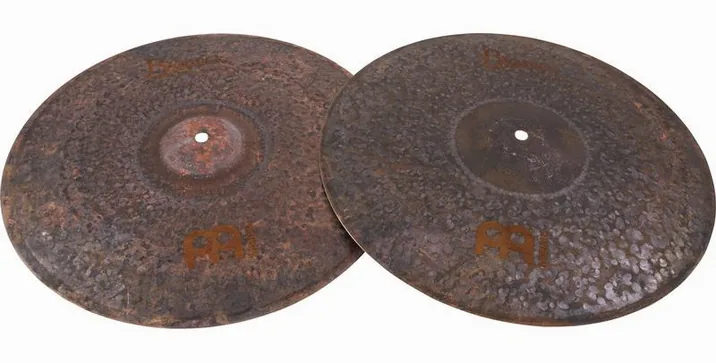 Meinl 16" Byzance Extra Dry Hi-Hat, vista frontale