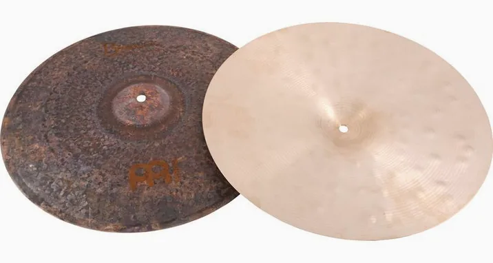 Meinl 16" Byzance Extra Dry Hi-Hat, vista dall'alto, photo 2