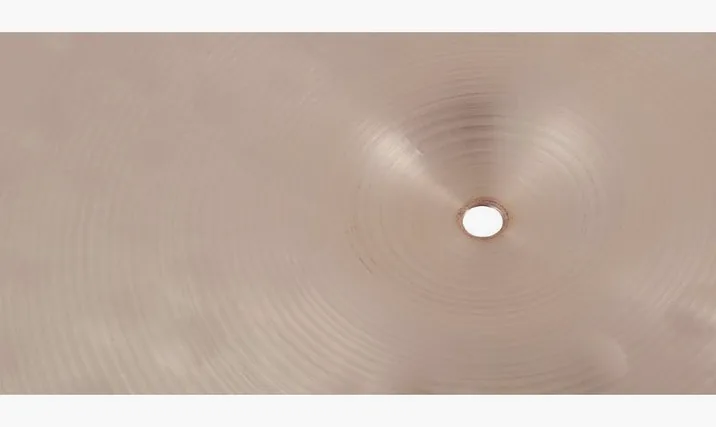 Meinl 16" Byzance Extra Dry Hi-Hat, vista frontale, photo 4